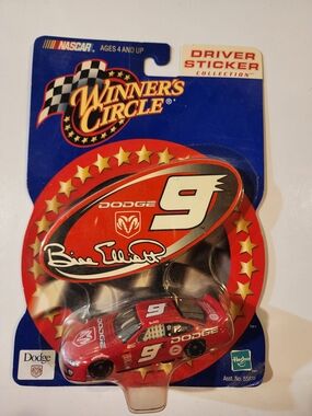 Hasbro Winner's Circle Red Dodge #9 Race Car Toy